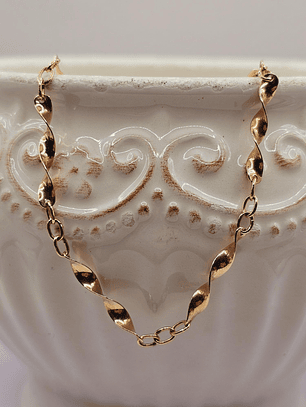 Pulsera espiral 19 cm 3 grs Oro 18k