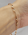 Pulsera espiral 19 cm 3 grs Oro 18k