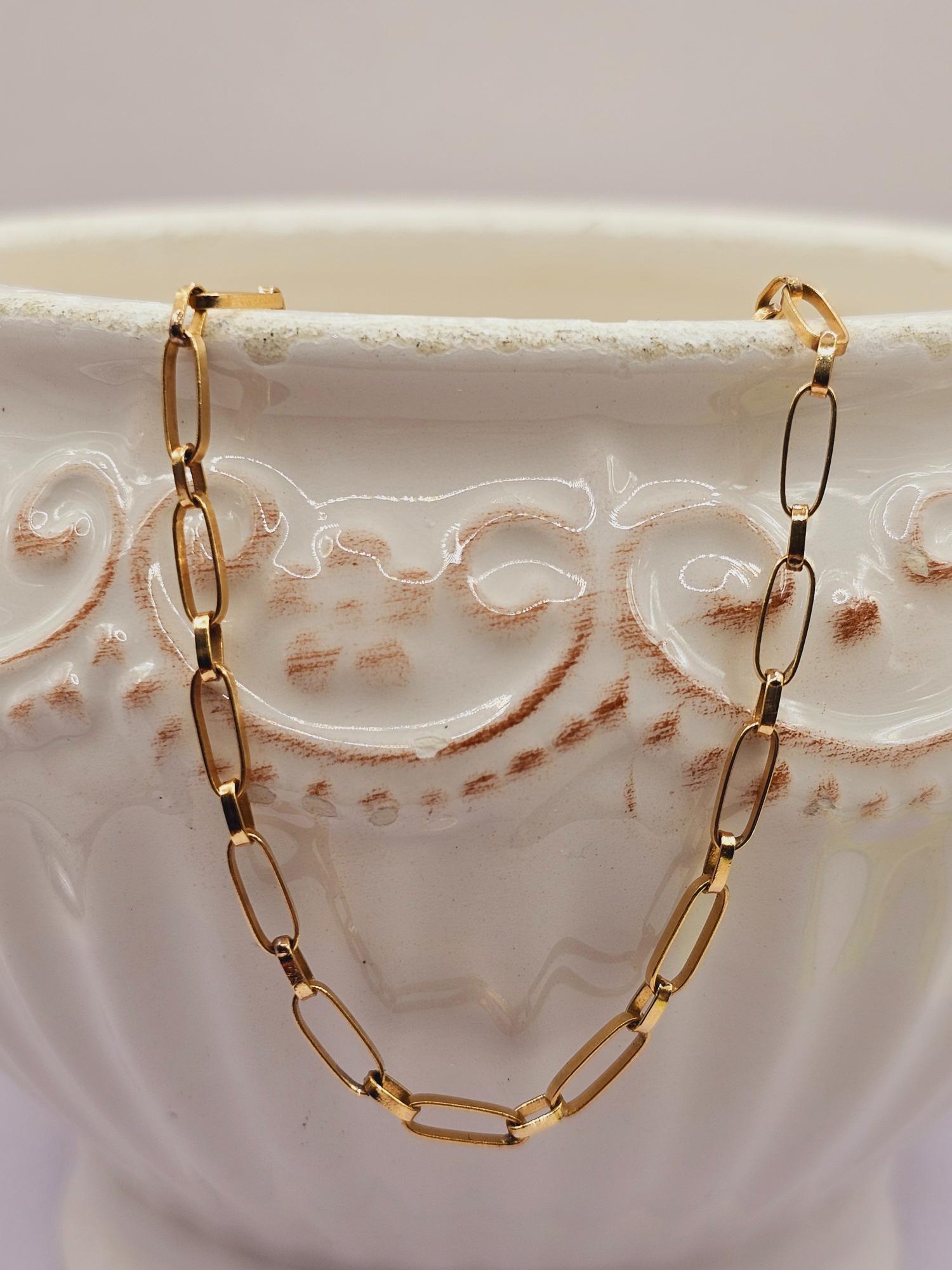 Pulsera eslabones 19 cm 2.3 grs Oro 18k 4