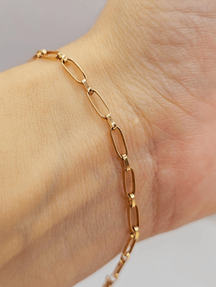 Pulsera eslabones 19 cm 2.3 grs Oro 18k