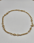 Pulsera Grumette Verónica 19 cm 3 grs Oro 18k