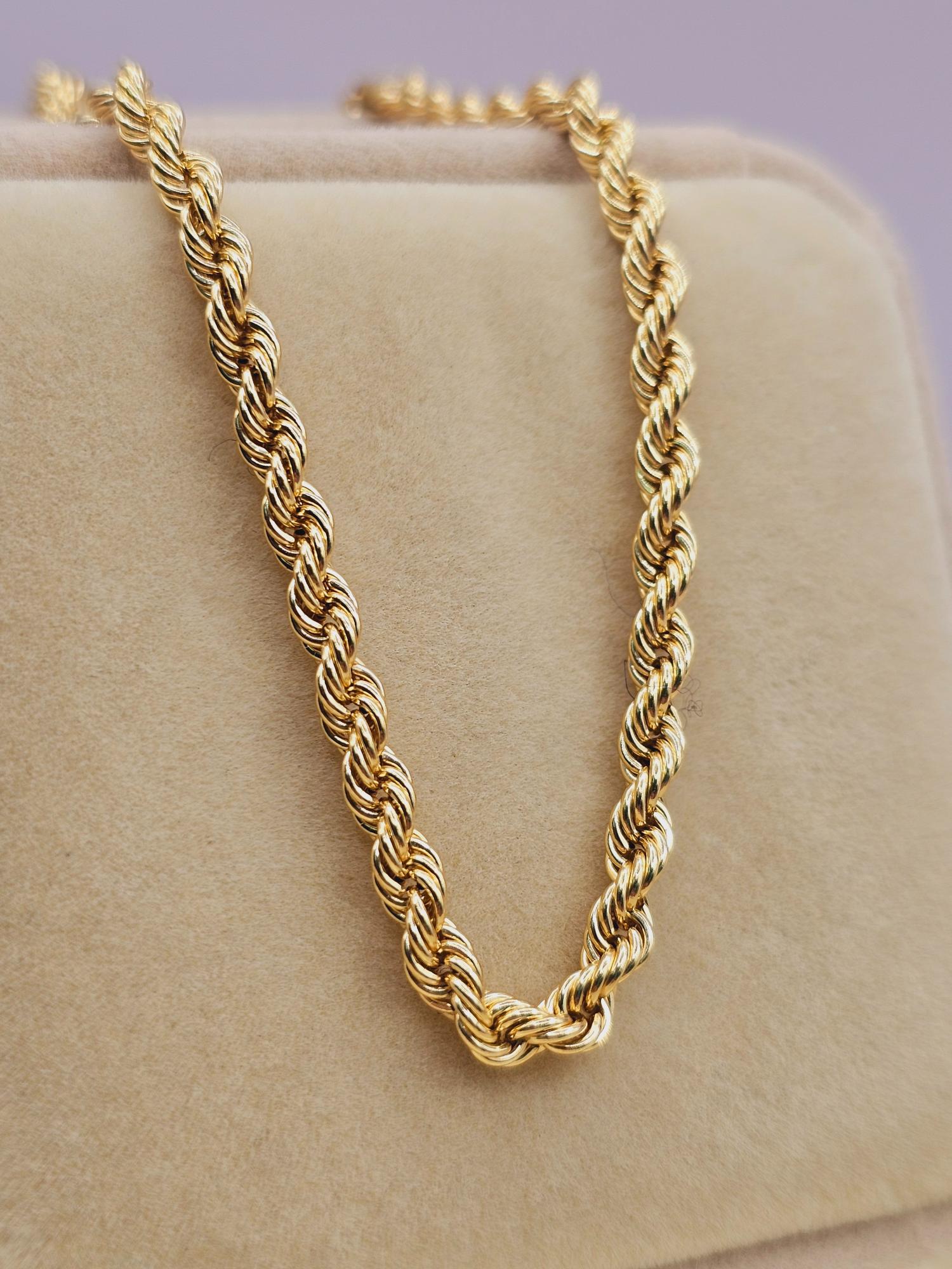 Pulsera tourbillon 20 cm 4.5 grs Oro italiano 18k 1