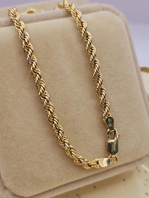 Pulsera tourbillon 20 cm 4.5 grs Oro italiano 18k