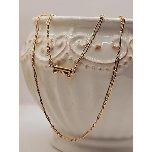 Cadena cartier 55 cm 7.2 grs Oro 18k