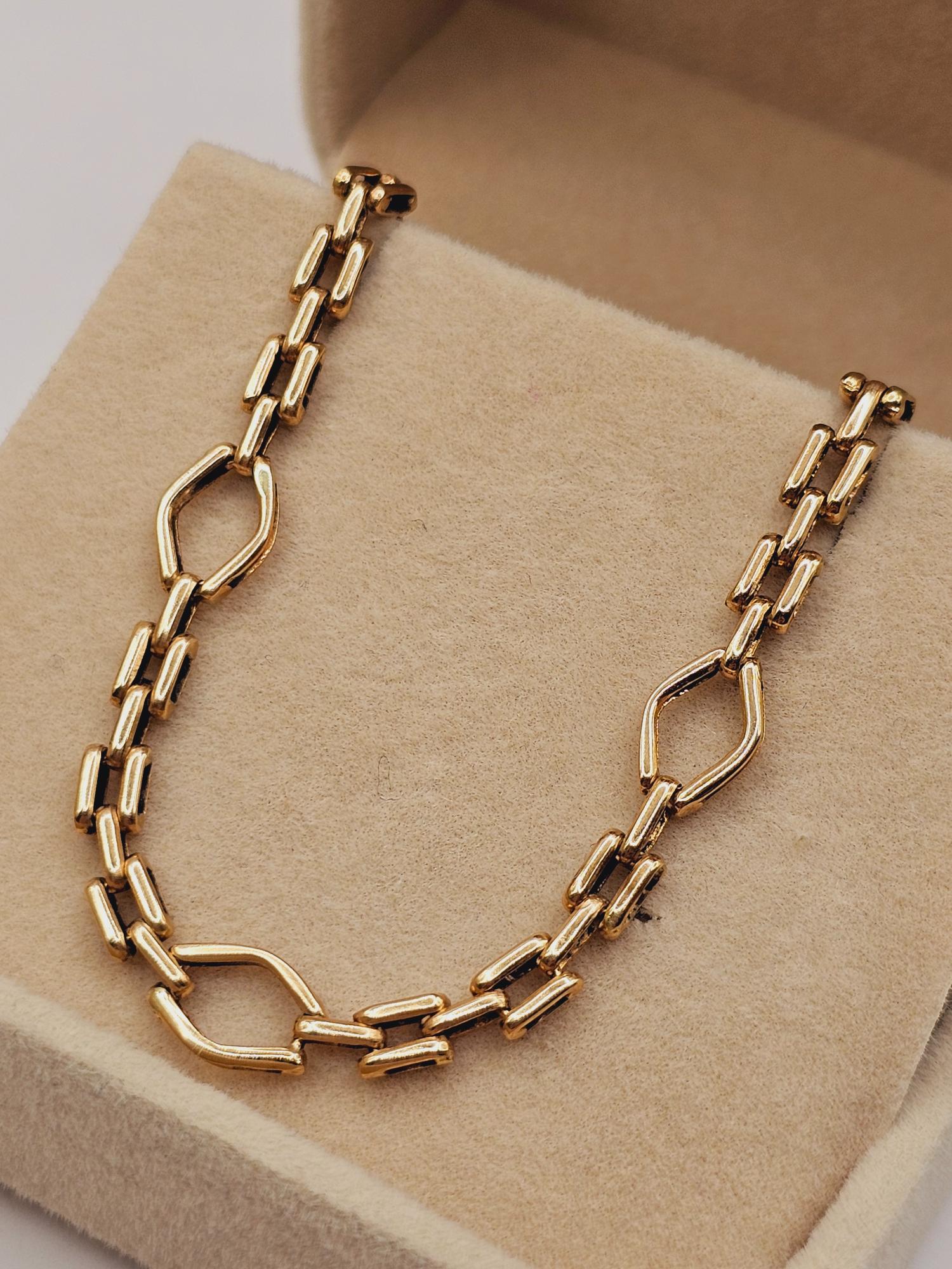 Pulsera panther 19 cm 7 grs Oro 18k 2