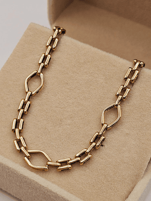 Pulsera panther 19 cm 7 grs Oro 18k