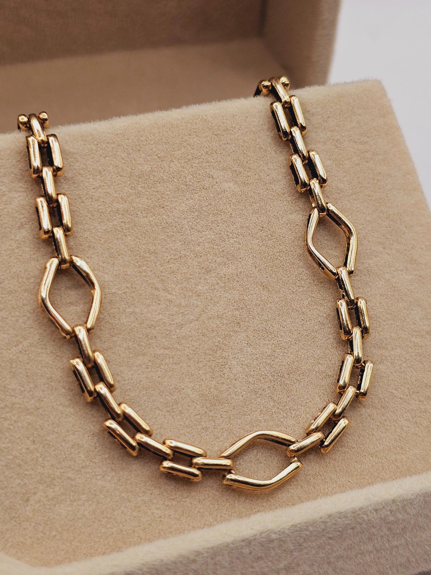 Pulsera panther 19 cm 7 grs Oro 18k 1