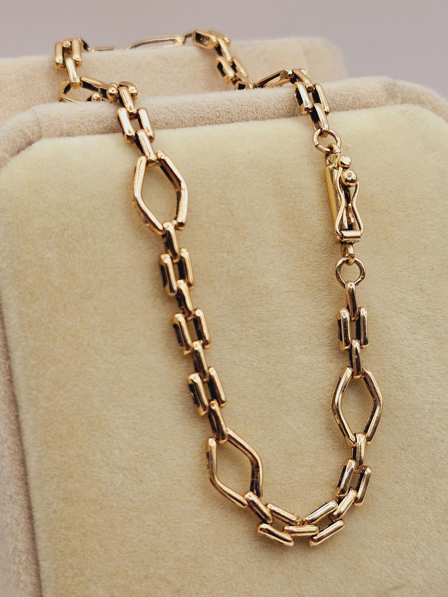 Pulsera panther 19 cm 7 grs Oro 18k 3