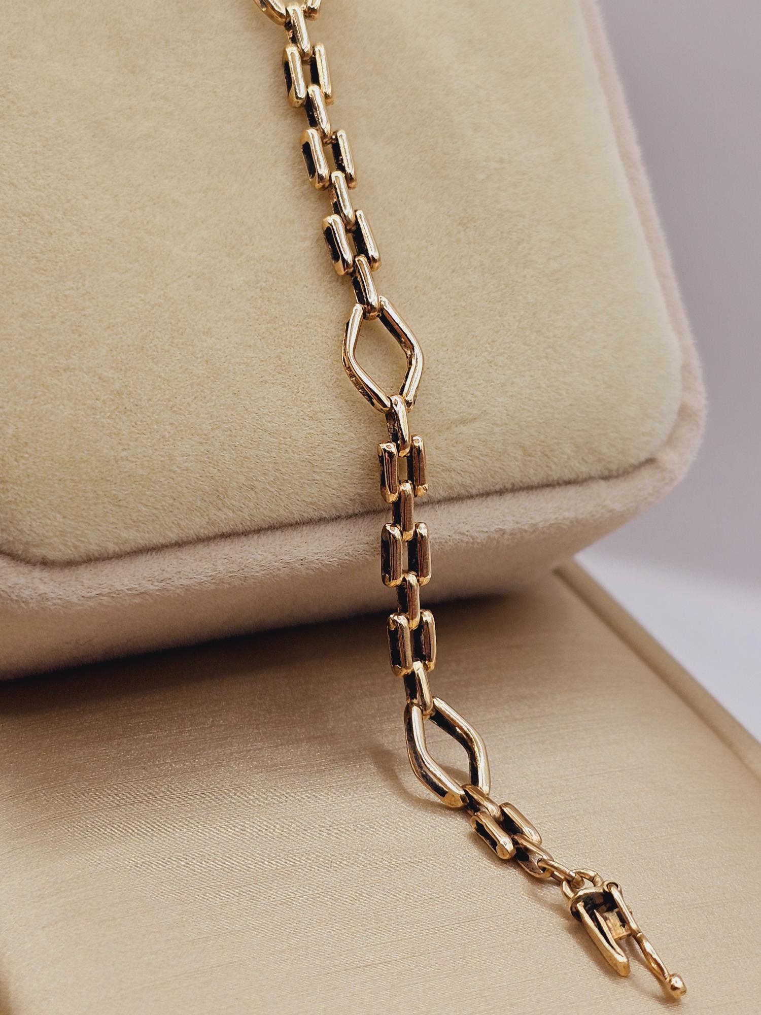 Pulsera panther 19 cm 7 grs Oro 18k 7