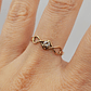Anillo Infinito circón 1.5 grs Oro 18k - Miniatura 3