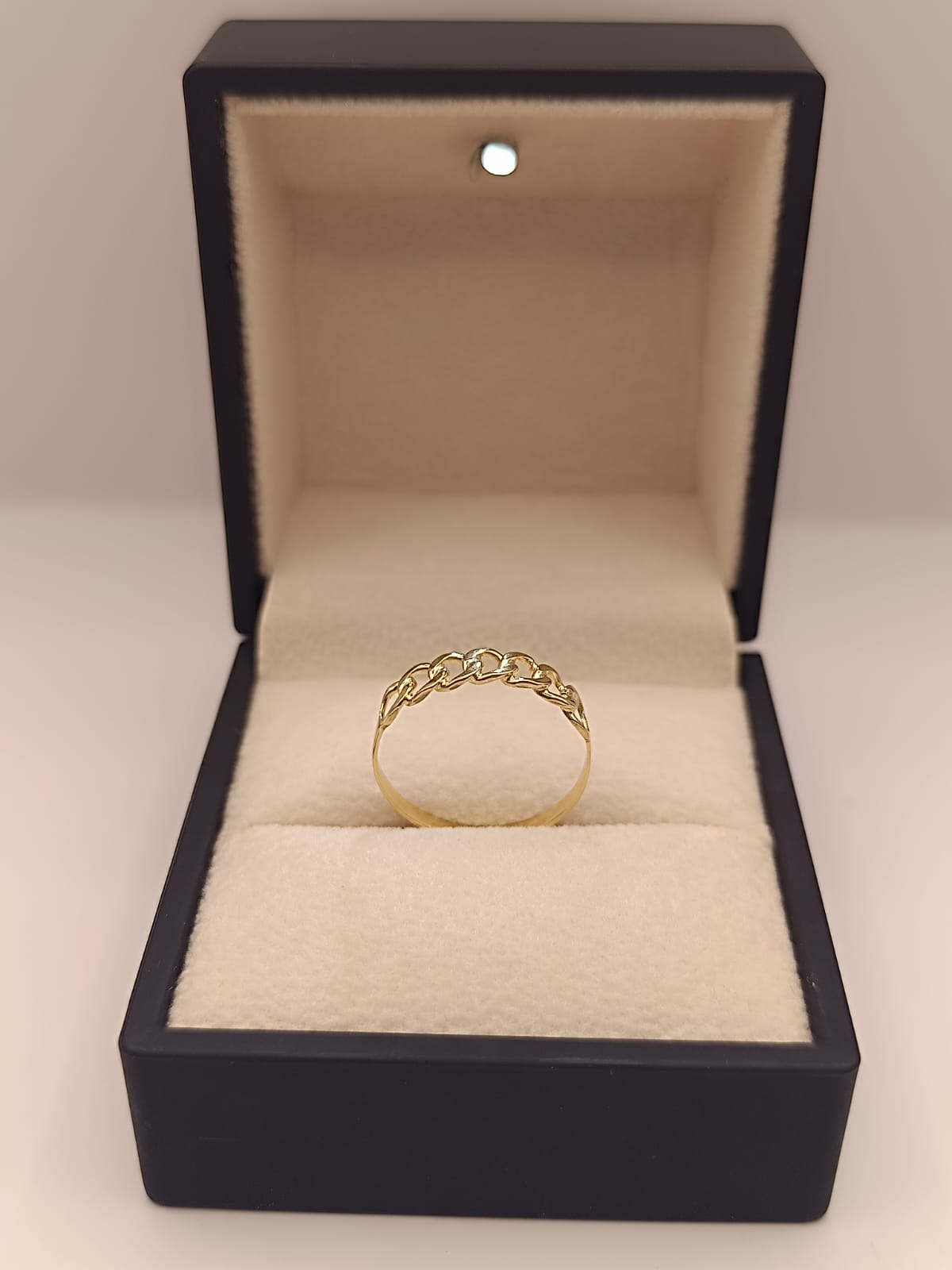 Anillo eslabones 2 grs Oro 18k 3