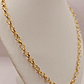 Cadena rolo 60 cm 14 grs Oro 18k - Miniatura 3
