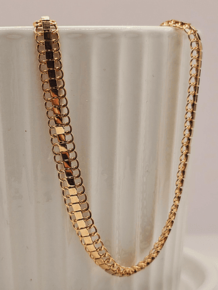 Cadena grumete clásica 45 cm 15 grs Oro 18k