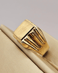 Anillo sello 7 grs Oro 18k