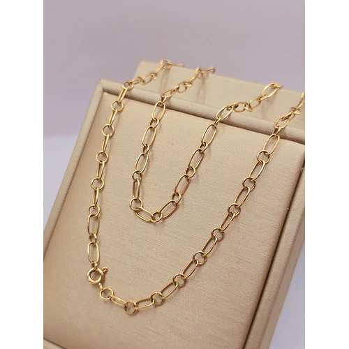 Cadena eslabones 50 cm 7 grs Oro 18k