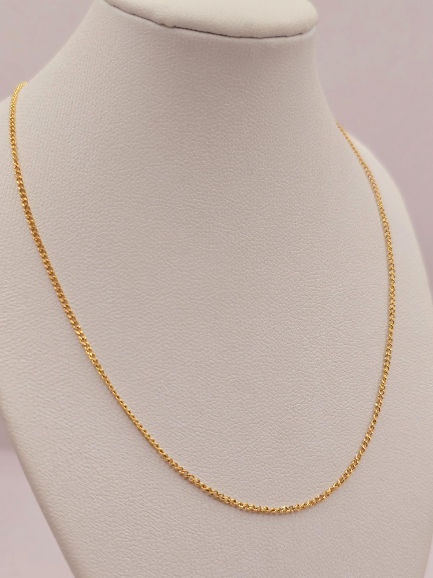 Cadena grumete 50 cm 3 grs Oro 18k 2