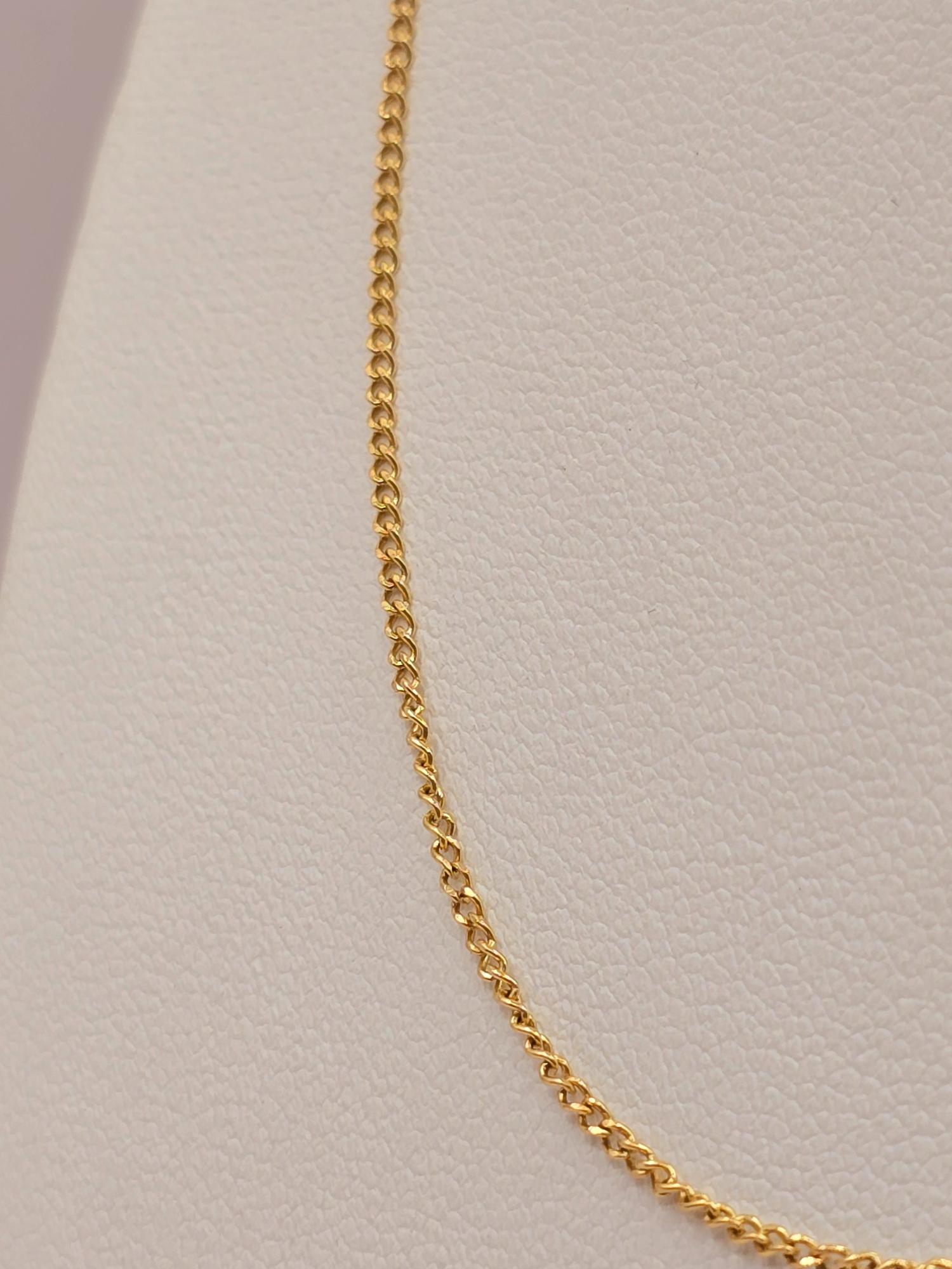 Cadena grumete 50 cm 3 grs Oro 18k 5