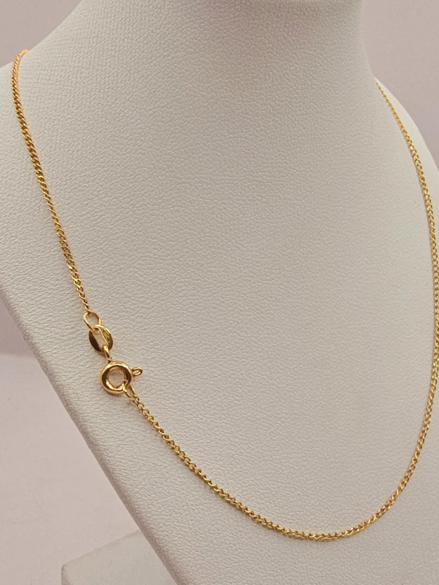 Cadena grumete 50 cm 3 grs Oro 18k 1