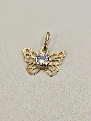 Colgante mariposa 1.7 cm 1 gr Oro 18k