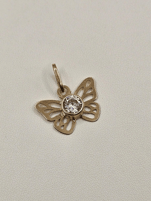 Colgante mariposa 1.7 cm 1 gr Oro 18k