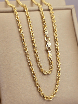 Cadena Tourbillon 60 cm 6 grs Oro Italiano 750