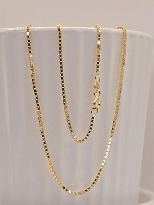 Cadena veneciana 50 cm 5 grs Oro Italiano 750