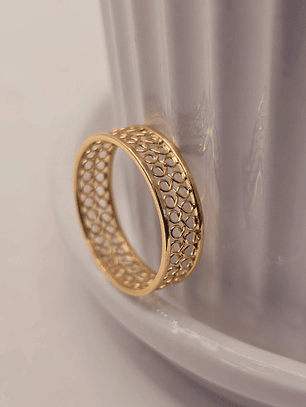 Anillo filigrana 2.4 grs Oro 18k