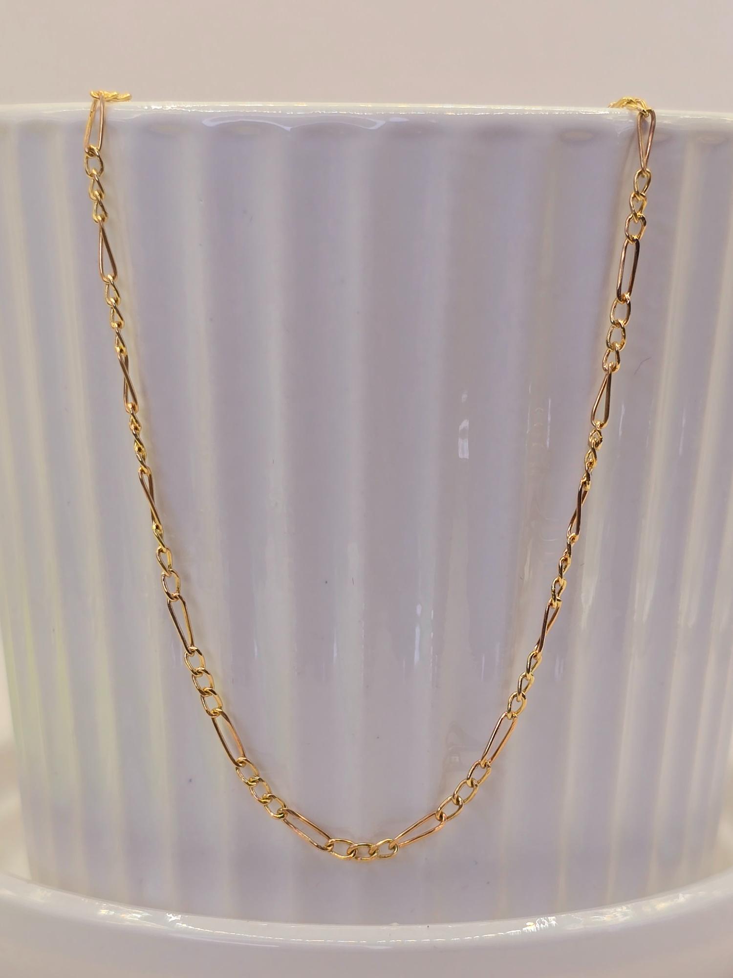 Cadena cartier 55 cm 3.5 grs Oro 18k 3