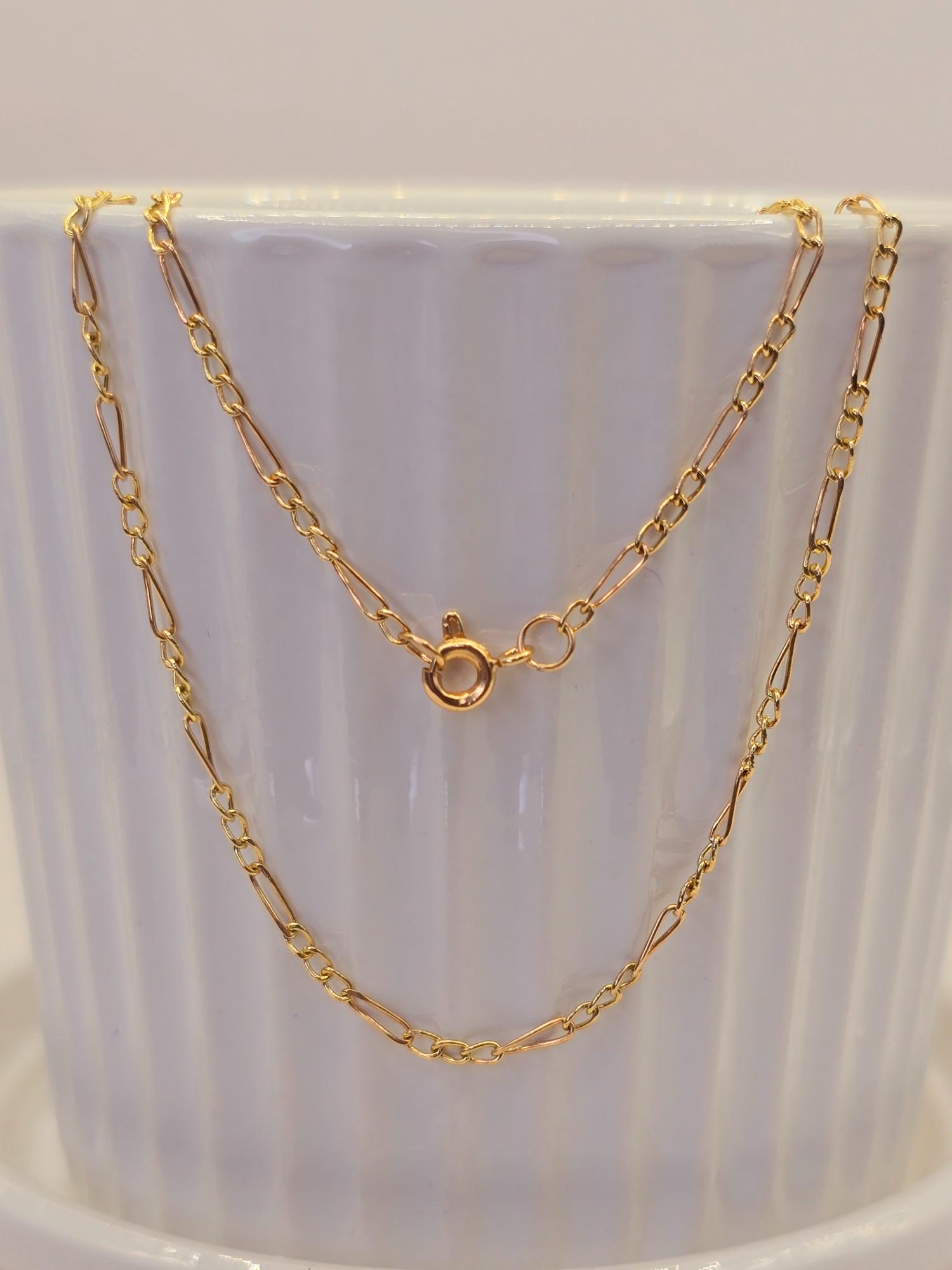 Cadena cartier 55 cm 3.5 grs Oro 18k 1