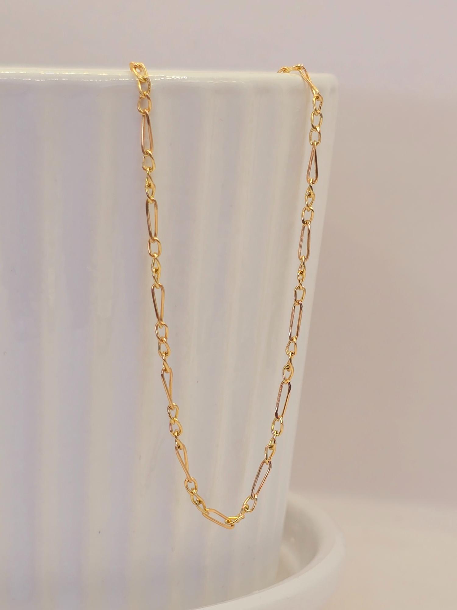 Cadena cartier 60 cm 4 grs Oro 18k 5