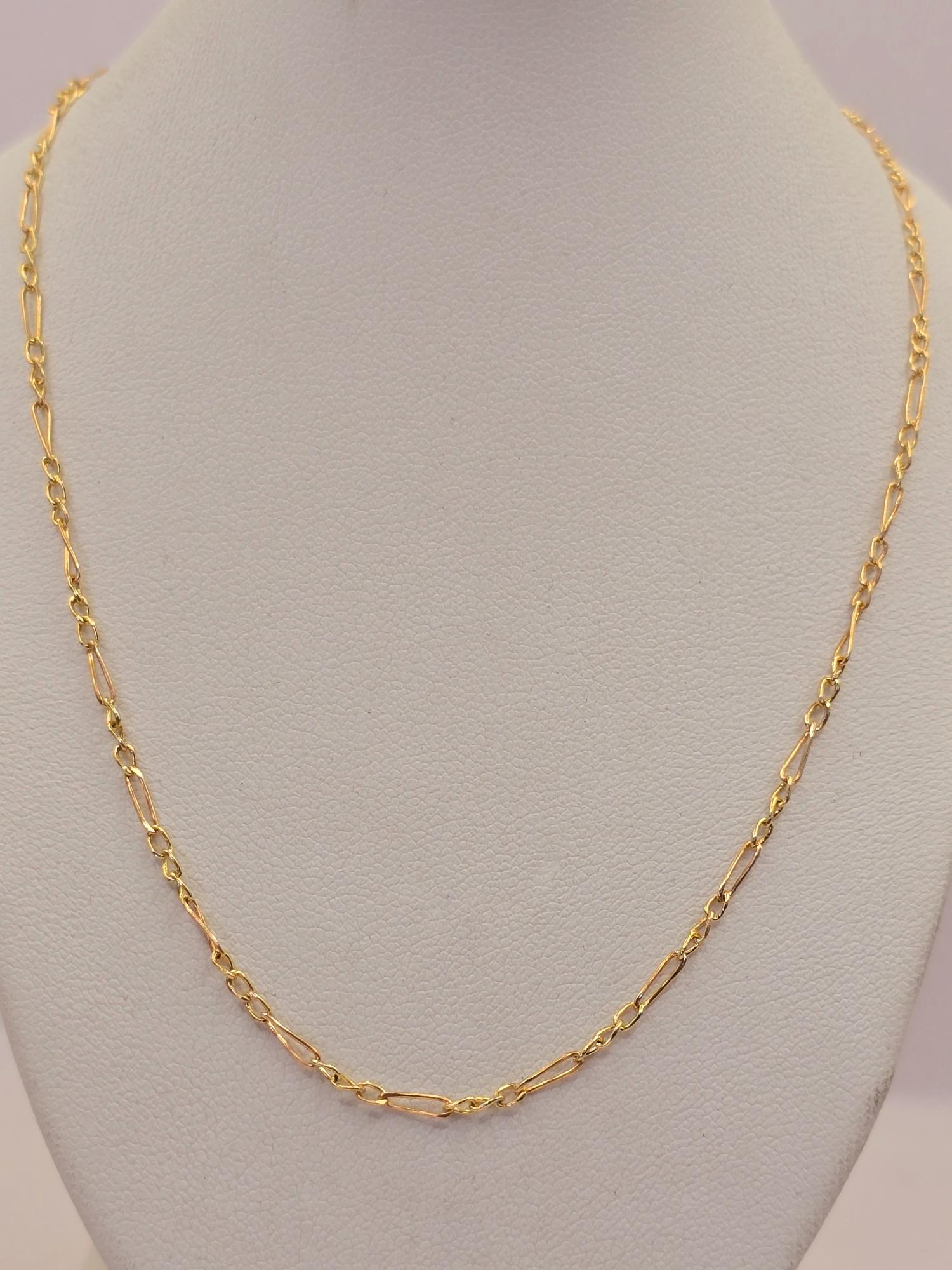Cadena cartier 60 cm 4 grs Oro 18k 2