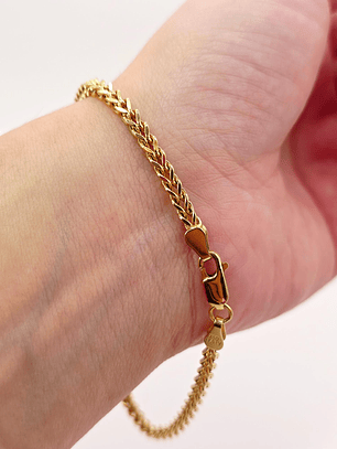 Pulsera lazo 21 cm 6 grs Oro italiano 750 18k