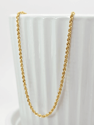 Cadena tourbillon 60 cm 2 grs Oro italiano 750 18k