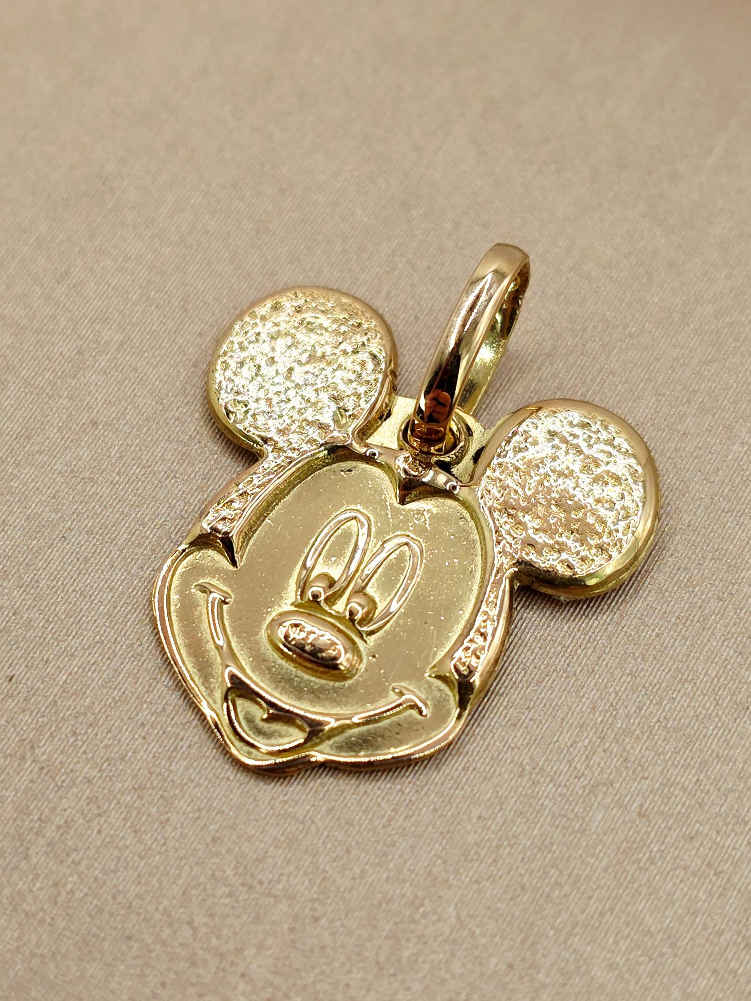 Colgante micky mouse 2 cm 1.6 grs Oro 18k 5
