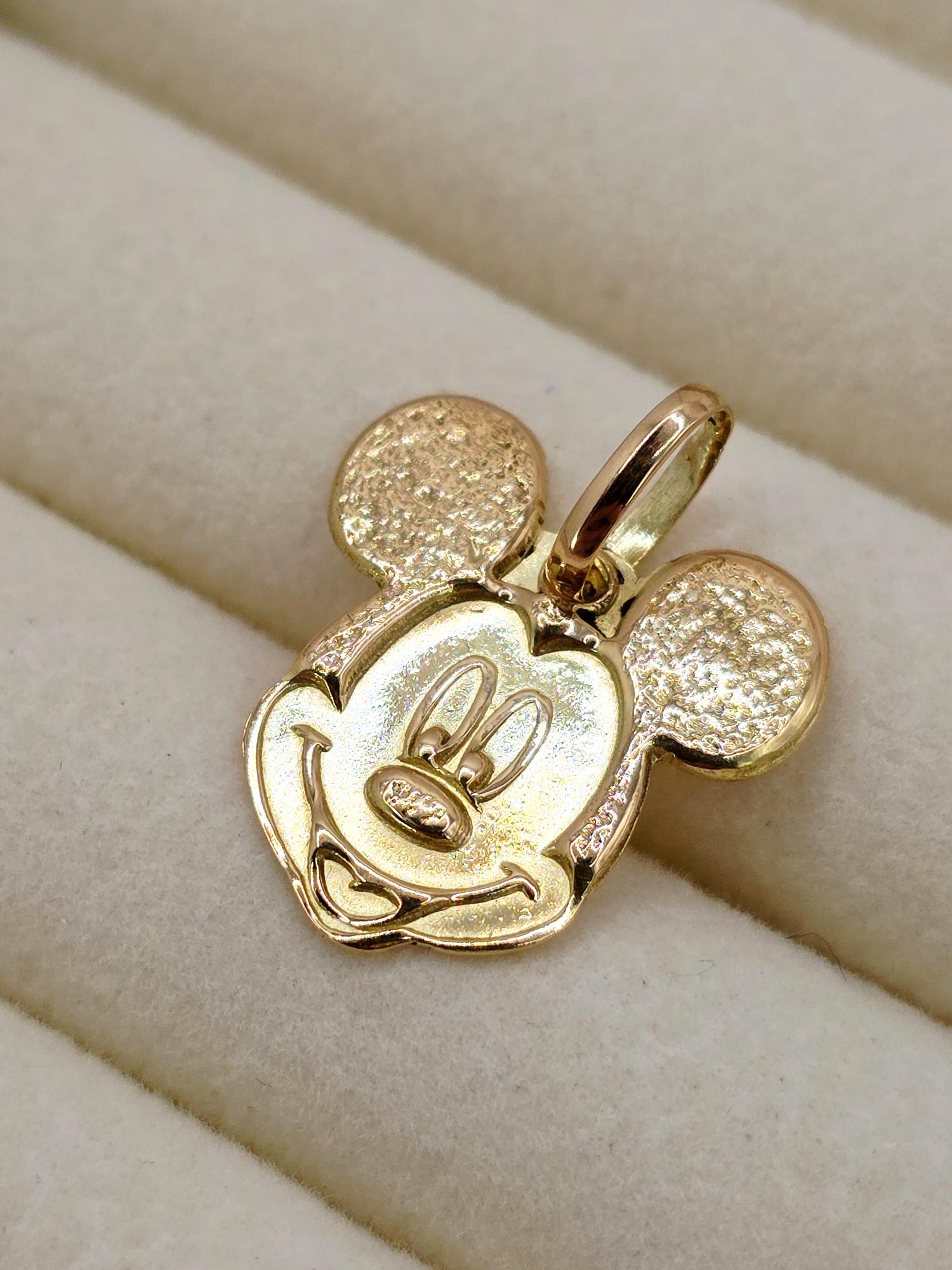 Colgante micky mouse 2 cm 1.6 grs Oro 18k 7