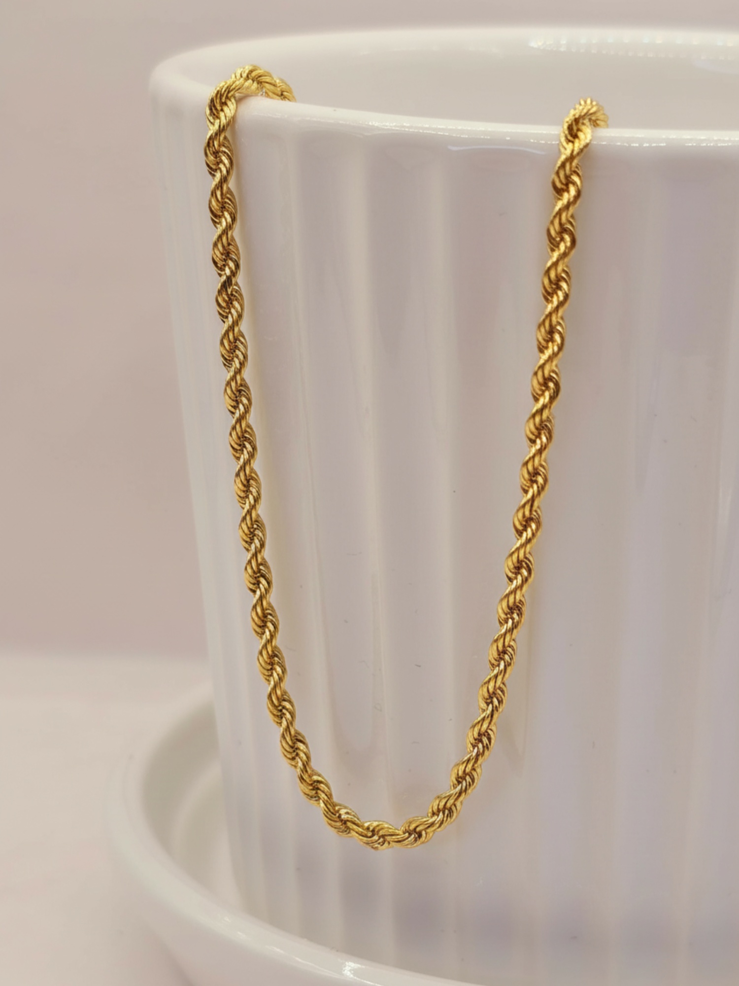 Cadena Tourbillon 50 cm 4.5 grs Oro italiano 750 3