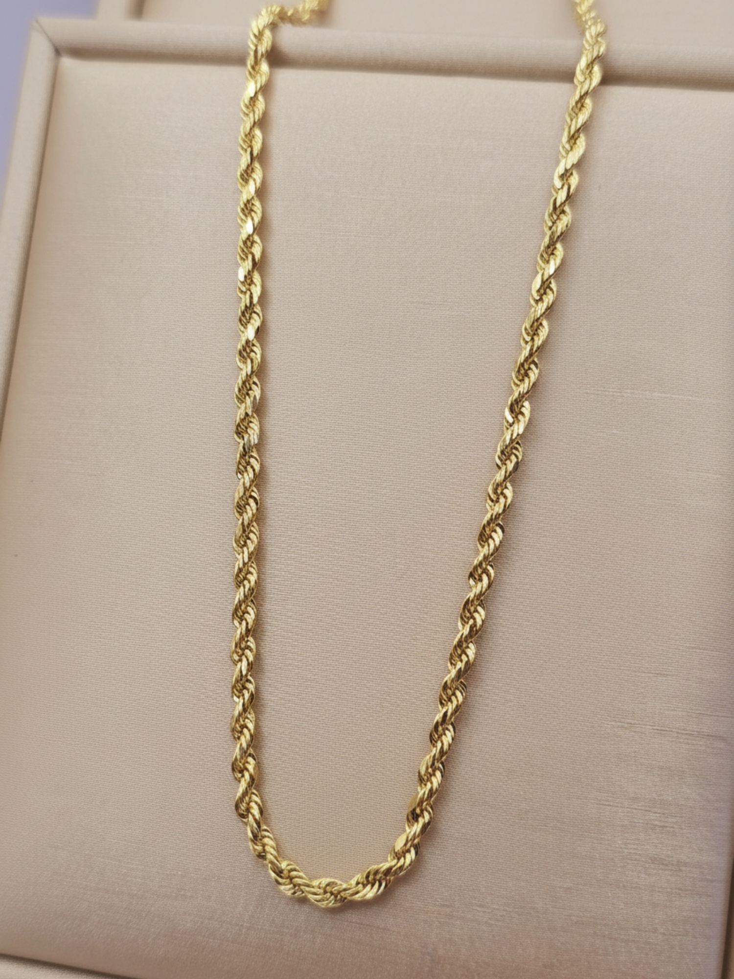 Cadena Tourbillon 50 cm 4.5 grs Oro italiano 750 5