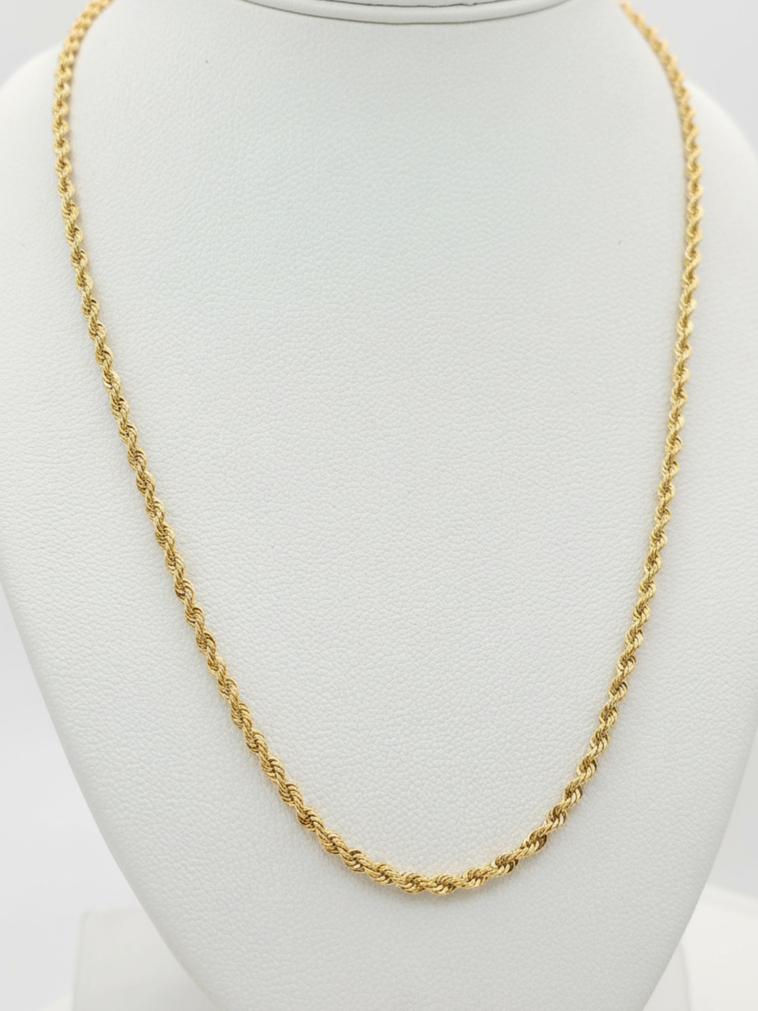 Cadena tourbillon 50 cm 3 grs Oro italiano 750 18k 3