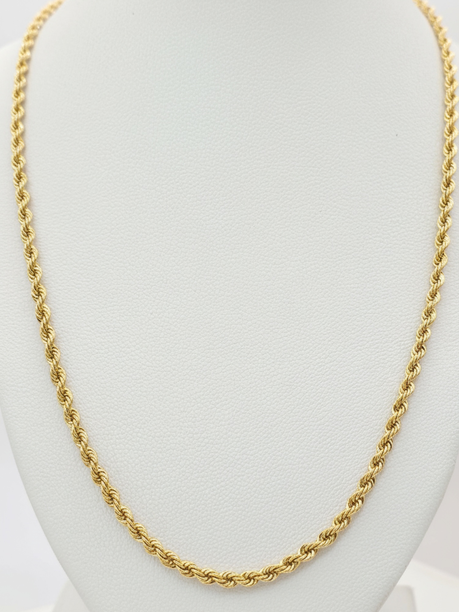 Cadena tourbillon 50 cm 3 grs Oro italiano 750 18k 4