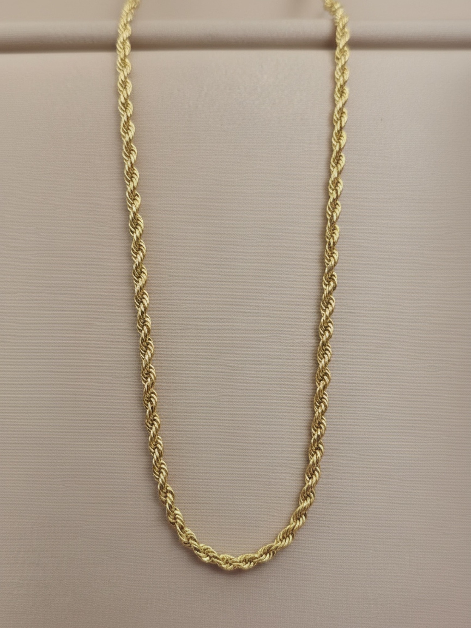 Cadena tourbillon 45 cm 3 grs Oro italiano 750 18k 4