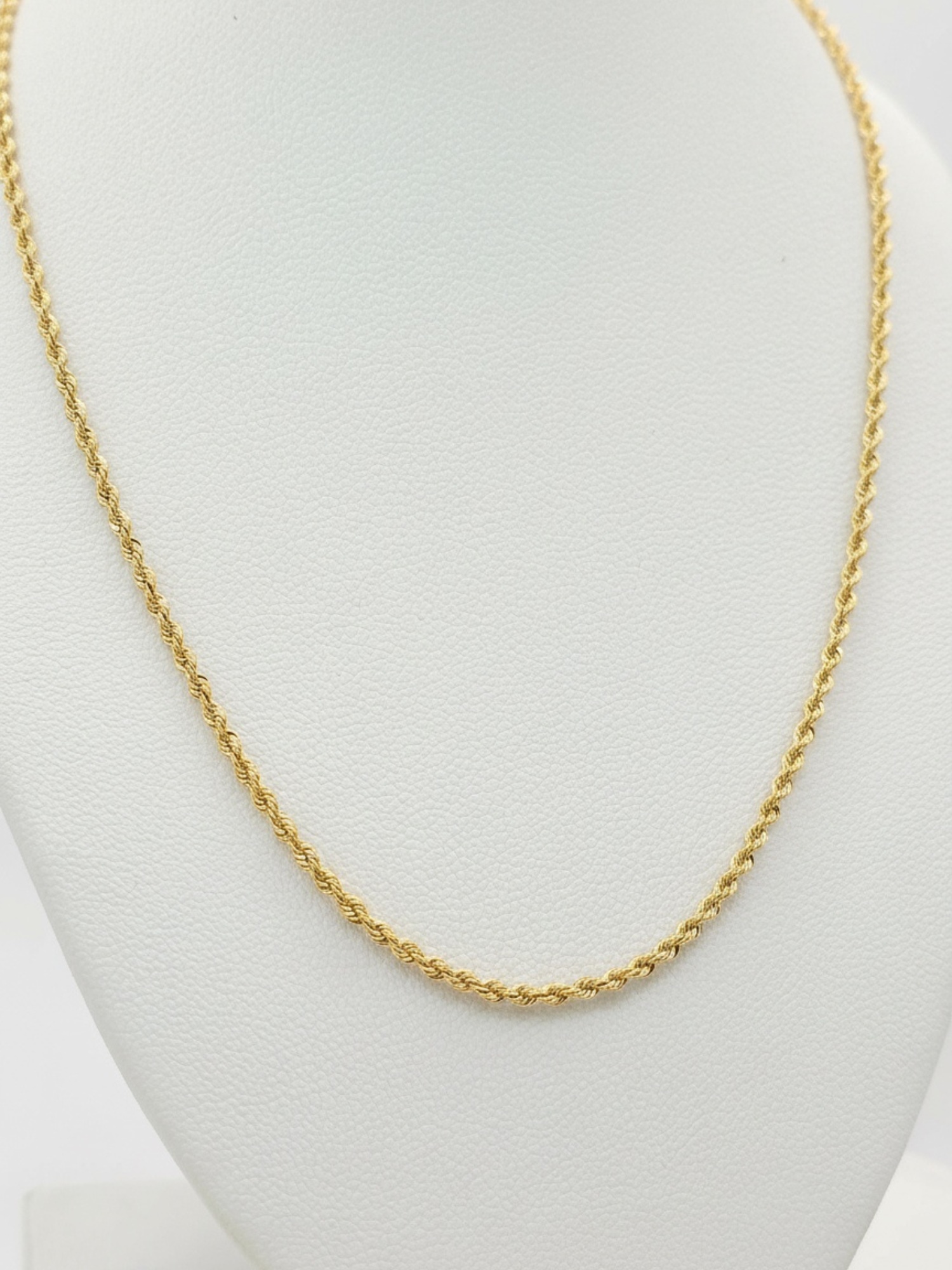 Cadena tourbillon 45 cm 3 grs Oro italiano 750 18k 2