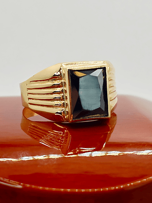 Anillo sello onix 4 grs Oro 18k