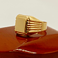 Anillo sello cuadrado 4 grs Oro 18k - Miniatura 2