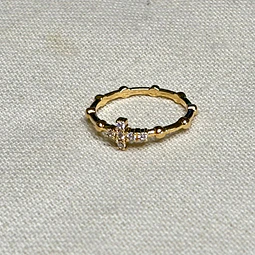 Anillo cruz Mom Glow