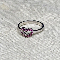 Anillo Corazón Mom Glow