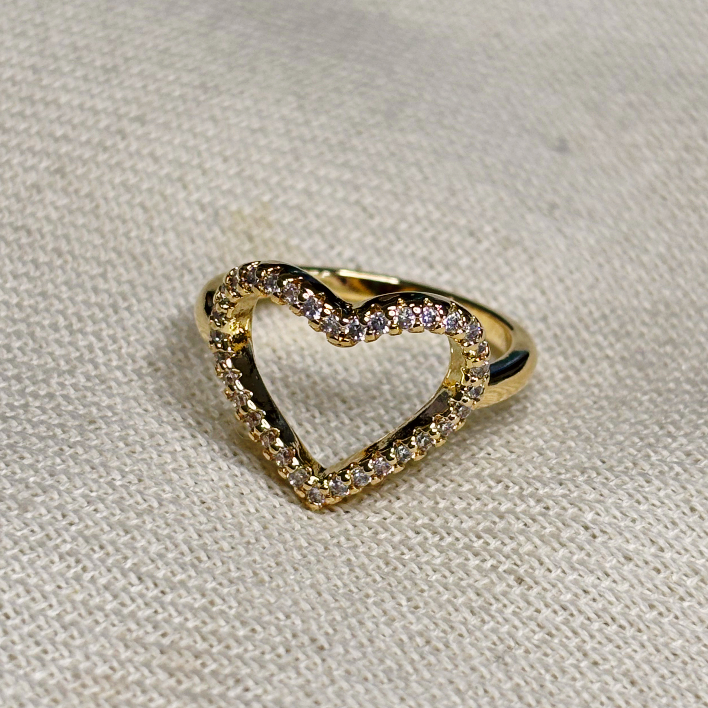 Anillo Corazón Circones Mom Glow