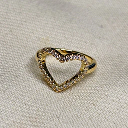 Anillo Corazón Circones Mom Glow