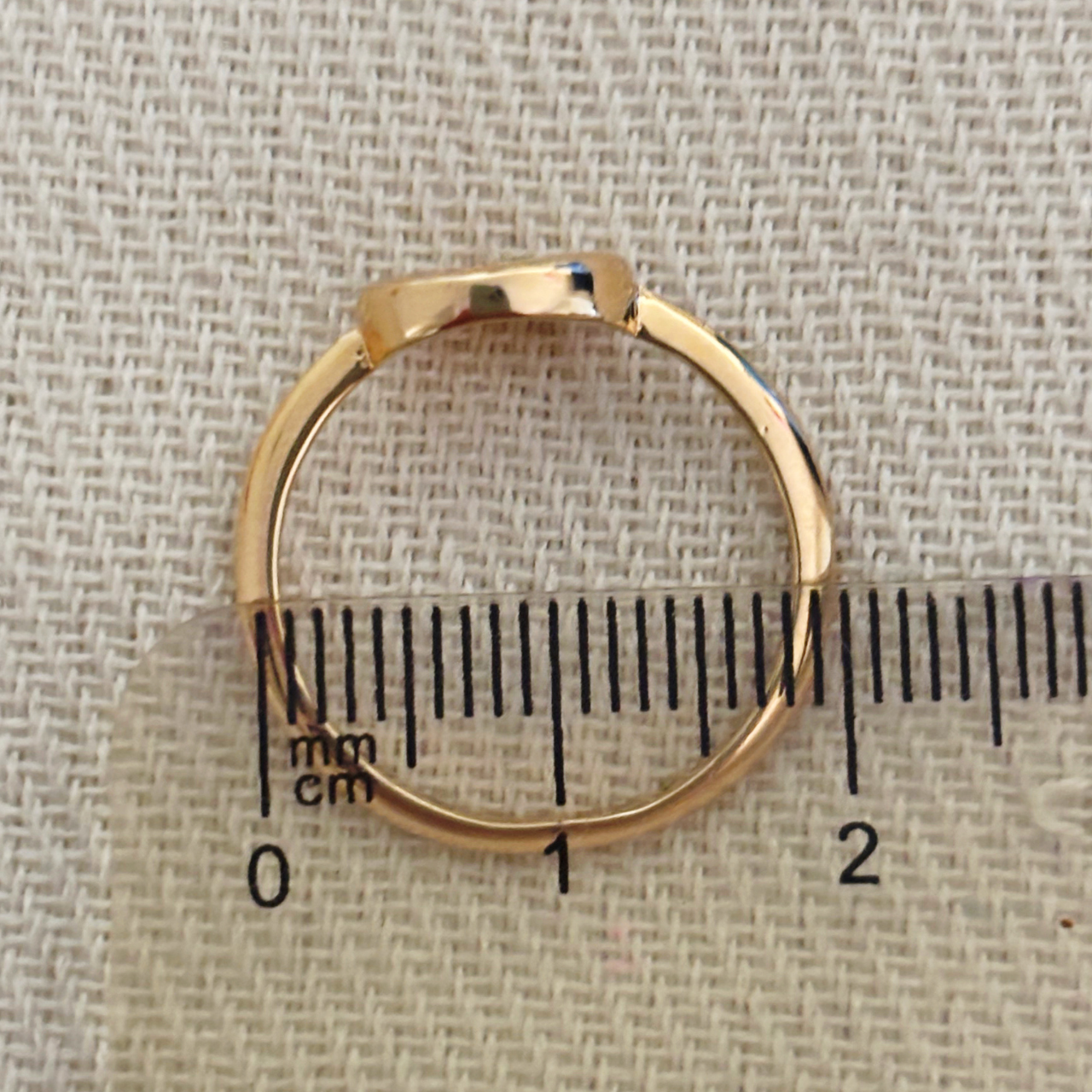 Anillo Corazón Circones Mom Glow