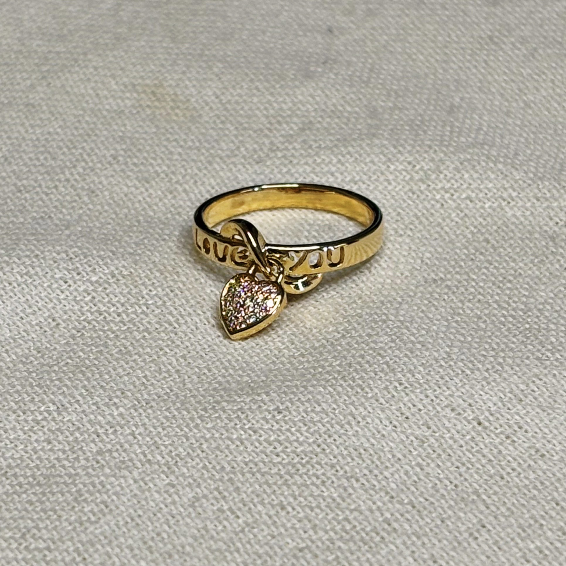 Anillo Love you Mom Glow