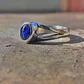 Anillo de Plata 950 con Zafiro Azul | Pieza Única - Miniatura 3